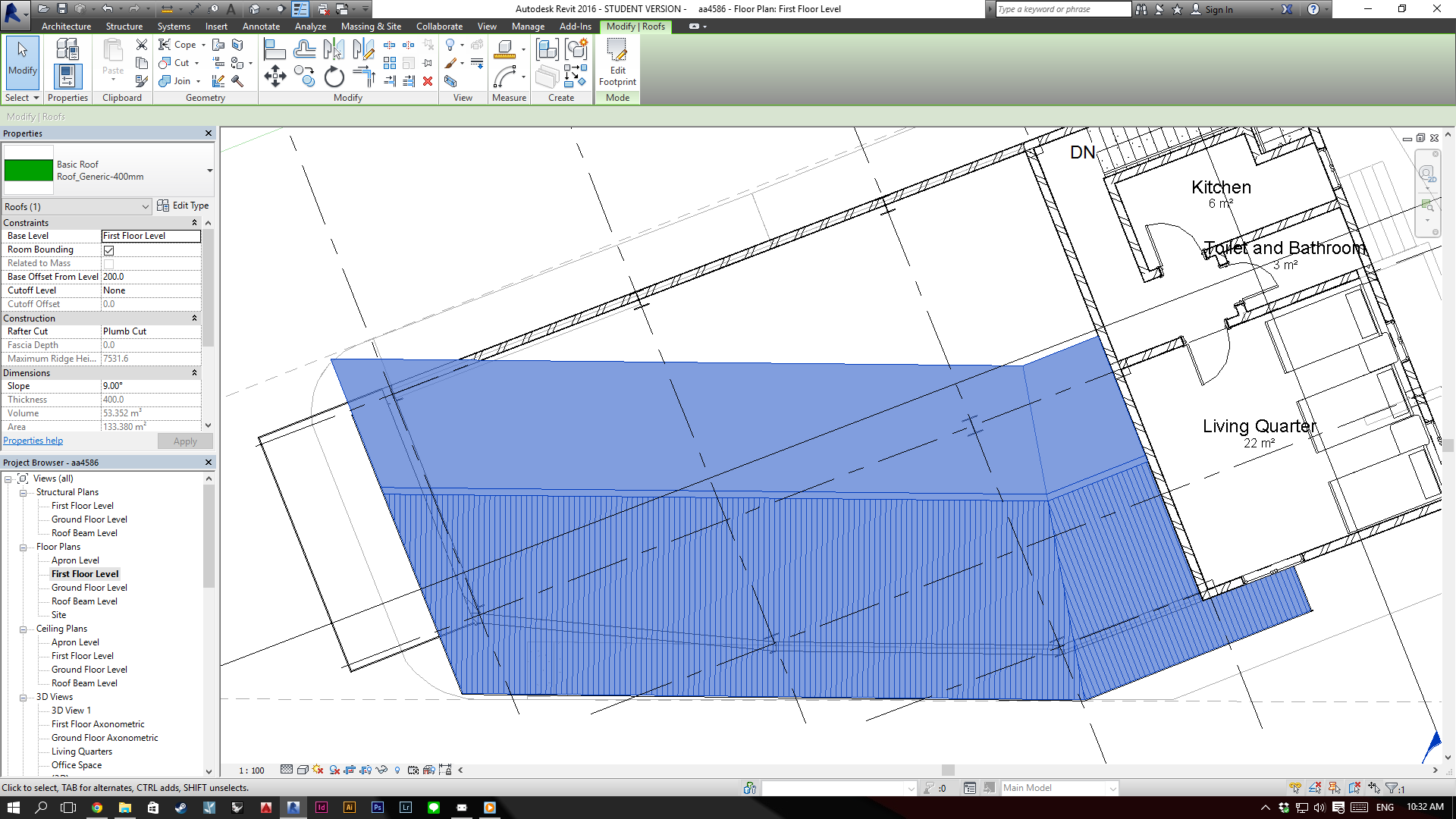 Roof Visibility on Plan View Autodesk Community