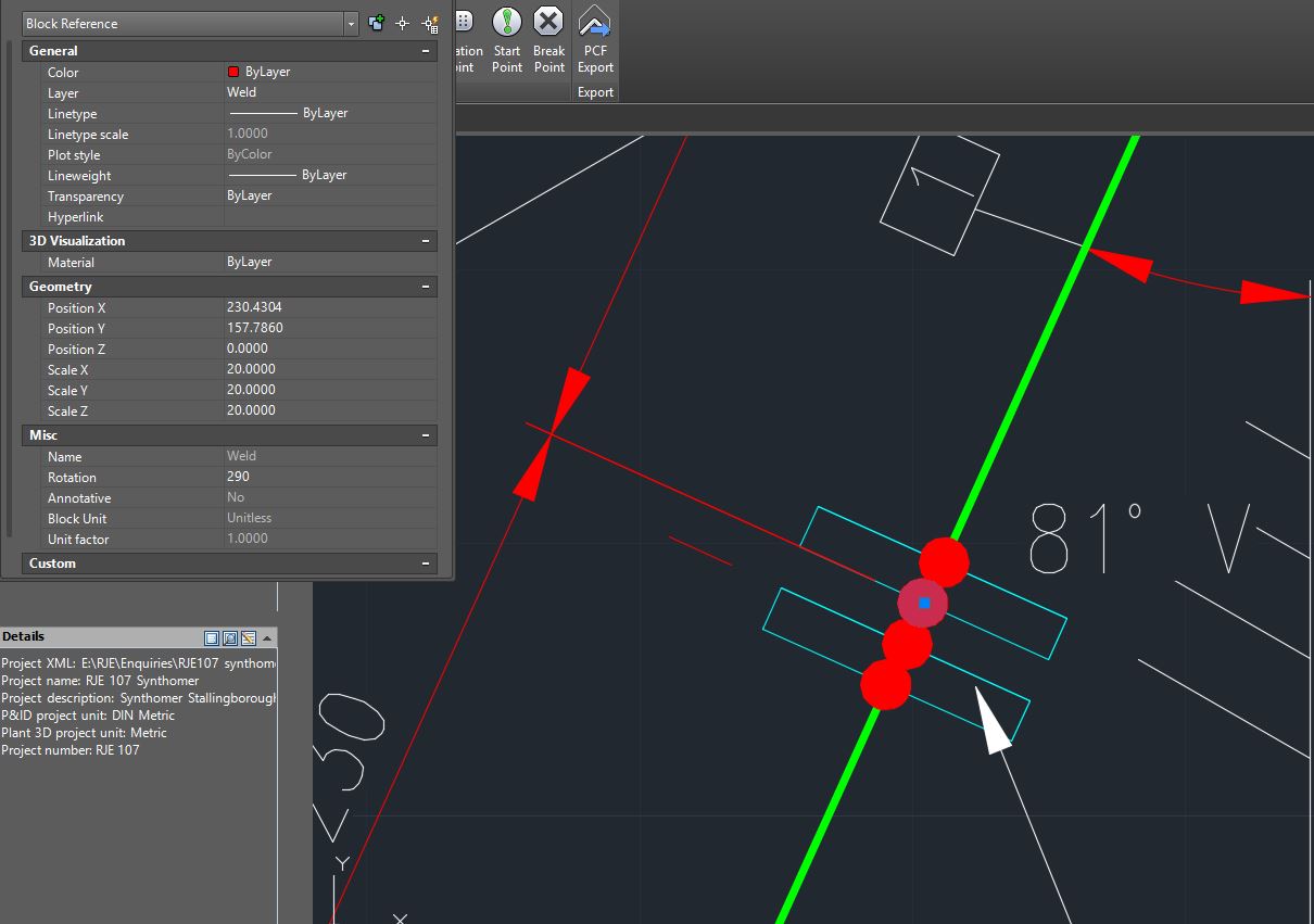 Solved: Plant 3D 2016 Isometric weld list shown but weld ...
