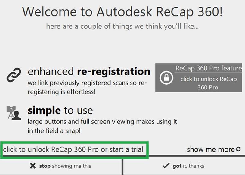 Autodesk Recap Pro 2019
