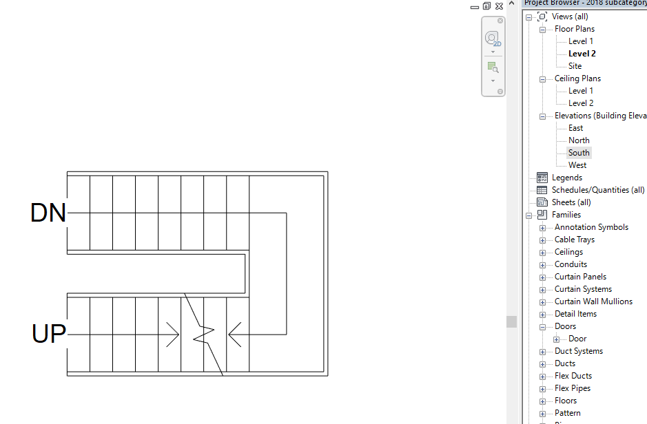 Solved stairs wrong in plan view Autodesk Community