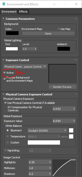 Solved 3ds Max 2018 Physical Camera F Number And Shutter