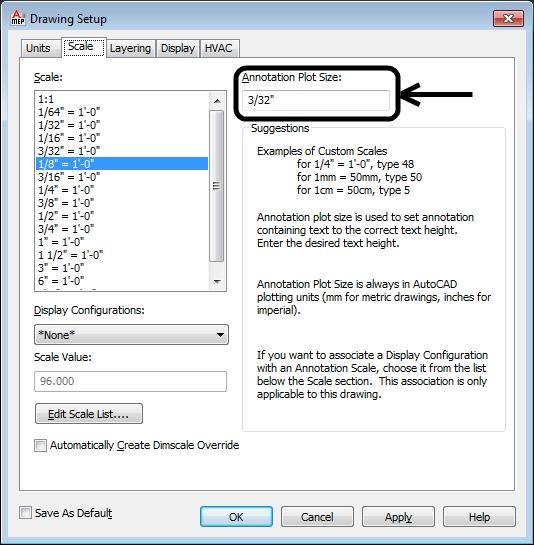 WHAT CONTROLS THE TEXT SIZE FOR ANNOTATION TAGS? - Autodesk Community